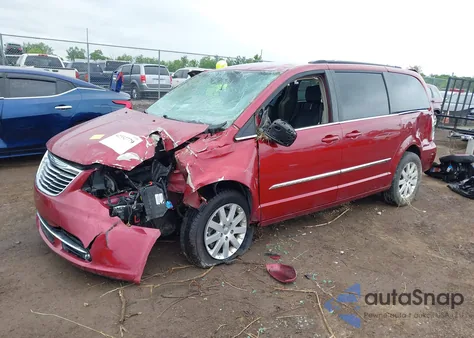 2016 Chrysler Town & Country Touring from USA, damaged, VIN 2C4RC1BG8GR229735